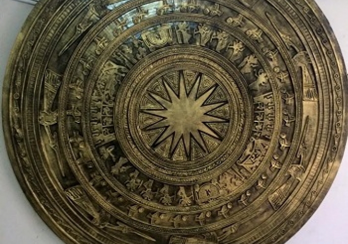 bông trống đồng 2m lớn